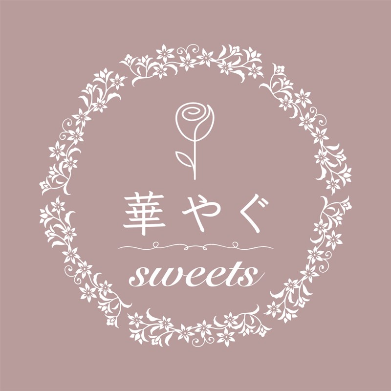 華やぐsweets ロゴデザイン